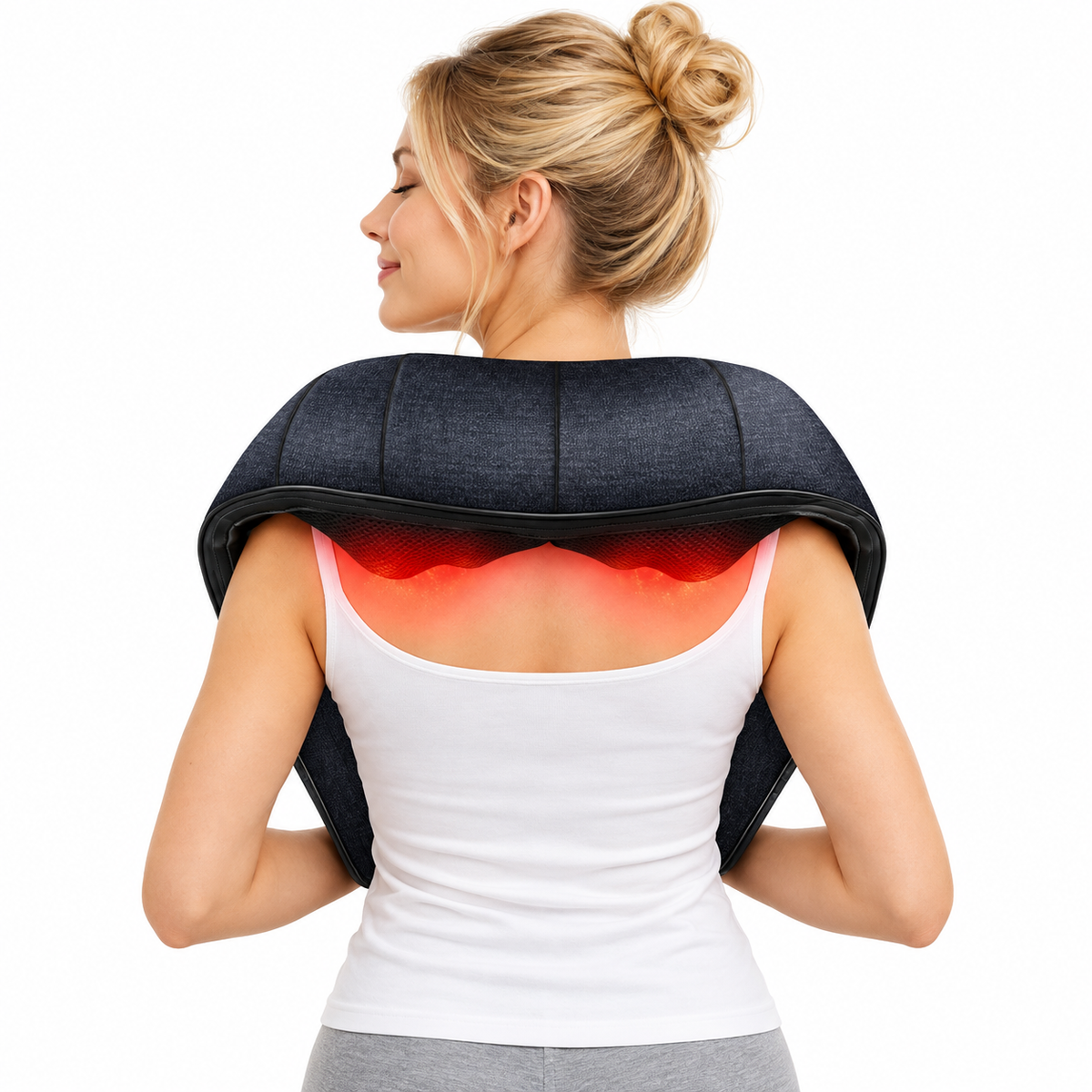 Deep-Kneading Heated Neck & Shoulder Massager
