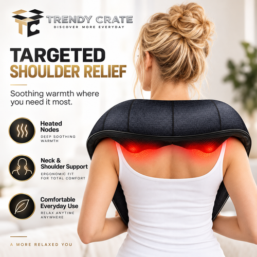 Deep-Kneading Heated Neck & Shoulder Massager